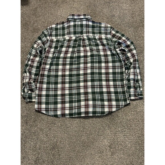 Woolrich Flannel Shirt Mens XL Plaid Trout Run Outdoor Long Sleeve Button Up - Picture 9 of 9